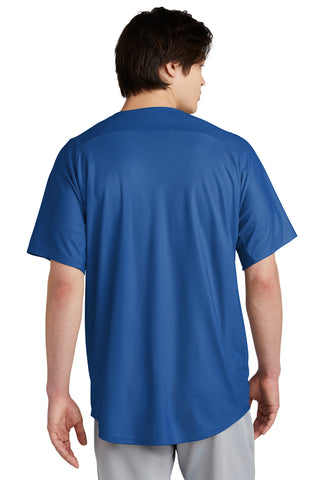 New Era Diamond Era Full-Button Jersey (Royal)