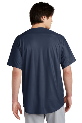 New Era Diamond Era Full-Button Jersey (True Navy)