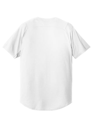 New Era Diamond Era Full-Button Jersey (White)