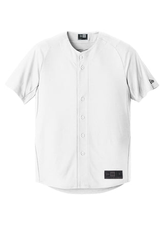 New Era Diamond Era Full-Button Jersey (White)