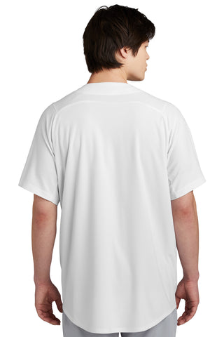 New Era Diamond Era Full-Button Jersey (White)