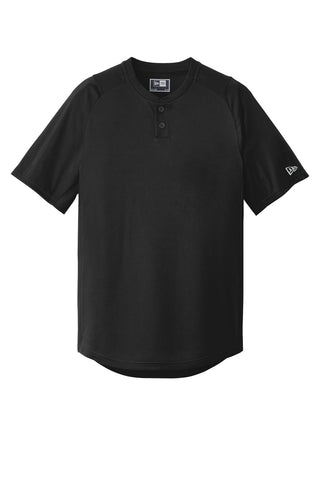 New Era Diamond Era 2-Button Jersey (Black)