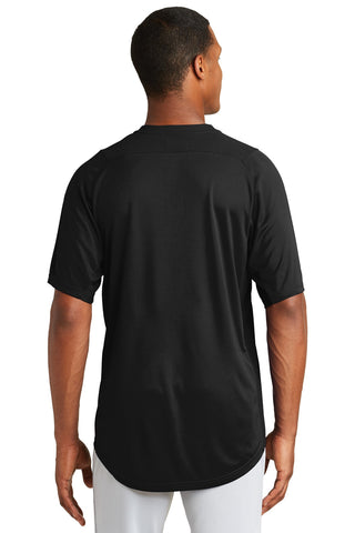 New Era Diamond Era 2-Button Jersey (Black)