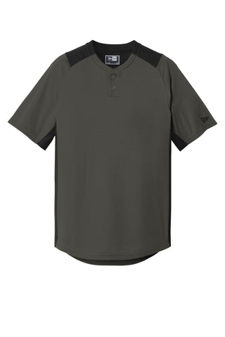 New Era Diamond Era 2-Button Jersey (Graphite/ Black)