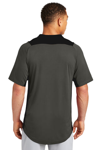 New Era Diamond Era 2-Button Jersey (Graphite/ Black)