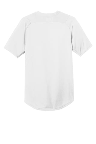 New Era Diamond Era 2-Button Jersey (White)