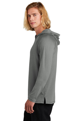 New Era Power Long Sleeve Hoodie (Shadow Grey Heather)