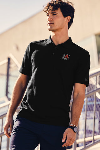 New Era Venue Home Plate Polo (Black)