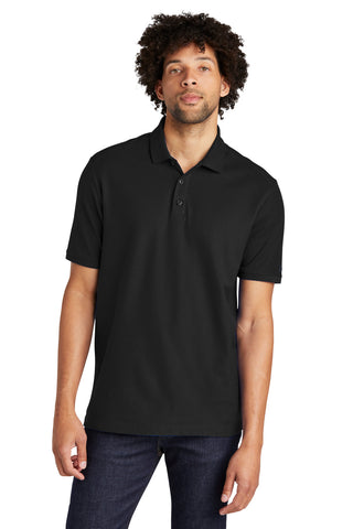 New Era Venue Home Plate Polo (Black)