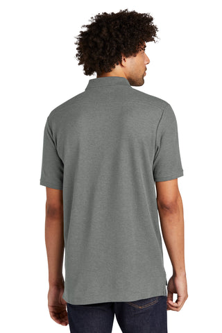 New Era Venue Home Plate Polo (Graphite Heather)