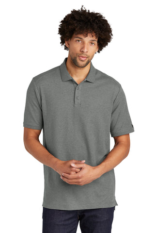 New Era Venue Home Plate Polo (Graphite Heather)