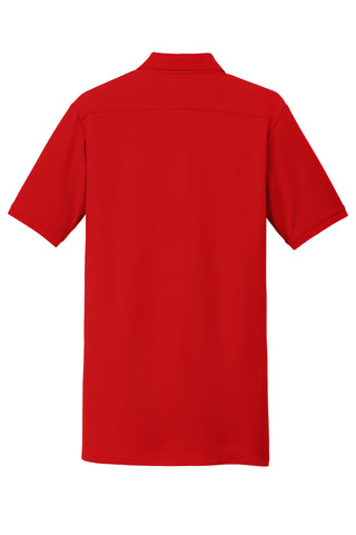 New Era Venue Home Plate Polo (Scarlet)