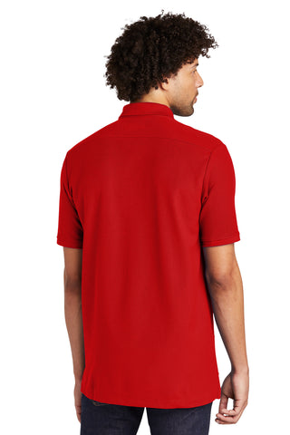 New Era Venue Home Plate Polo (Scarlet)