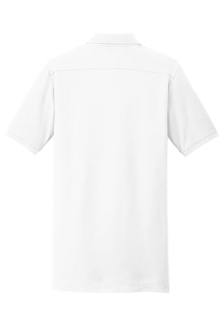 New Era Venue Home Plate Polo (White)