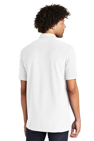 New Era Venue Home Plate Polo (White)