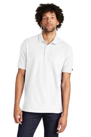 New Era Venue Home Plate Polo (White)