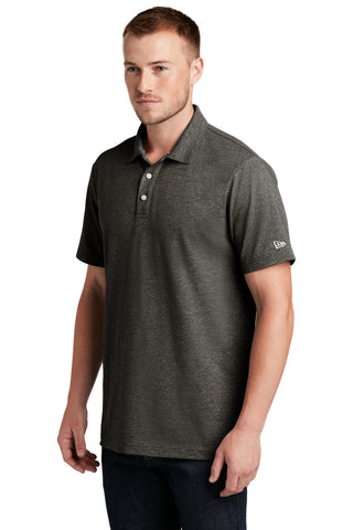 New Era Slub Twist Polo (Black Twist)