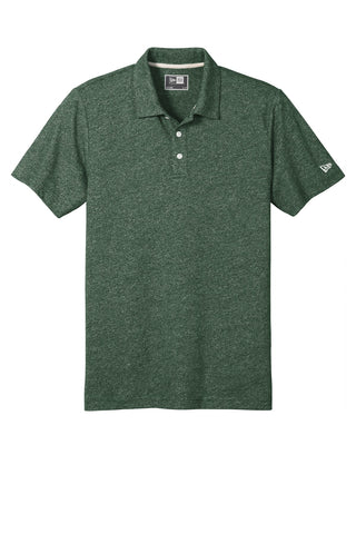 New Era Slub Twist Polo (Dark Green Twist)