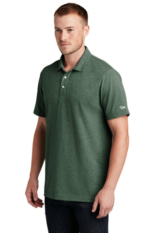 New Era Slub Twist Polo (Dark Green Twist)