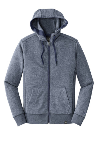 New Era French Terry Full-Zip Hoodie (True Navy Twist)