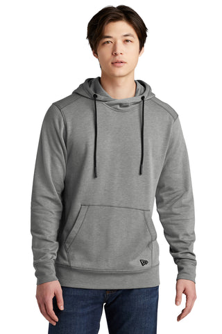 New Era Tri-Blend Fleece Pullover Hoodie (Shadow Grey Heather)