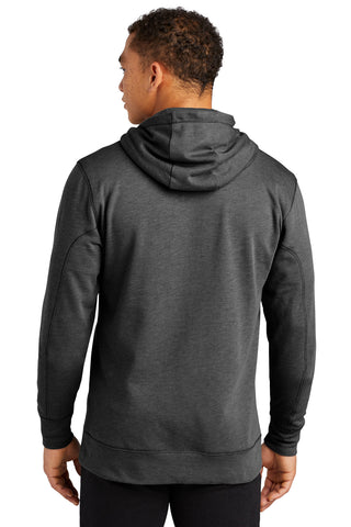 New Era Tri-Blend Fleece Full-Zip Hoodie (Black Heather)