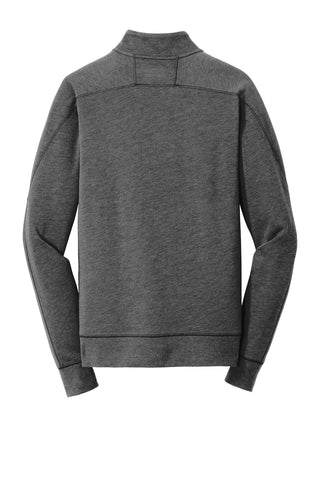 New Era Tri-Blend Fleece 1/4-Zip Pullover (Black Heather)