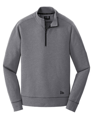 New Era Tri-Blend Fleece 1/4-Zip Pullover (Shadow Grey Heather)