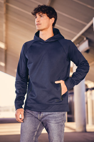 New Era Venue Fleece Pullover Hoodie (Graphite)