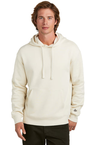 New Era Heritage Fleece Pullover Hoodie (Soft Beige)