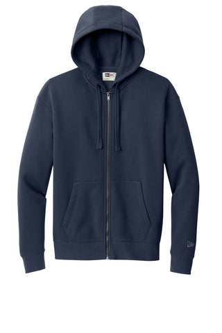 New Era Heritage Fleece Full-Zip Hoodie (True Navy)