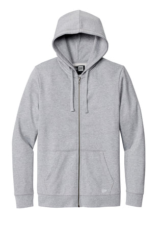 New Era Comeback Fleece Full-Zip Hoodie (Athletic Heather)