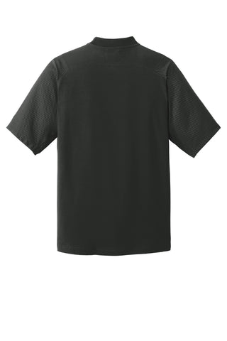 New Era Cage Short Sleeve 1/4-Zip Jacket (Black)