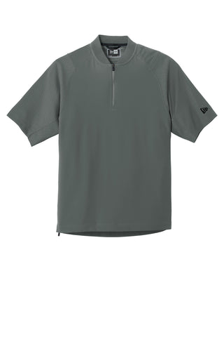 New Era Cage Short Sleeve 1/4-Zip Jacket (Graphite)