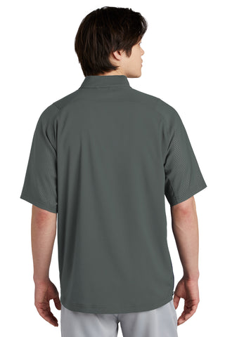 New Era Cage Short Sleeve 1/4-Zip Jacket (Graphite)