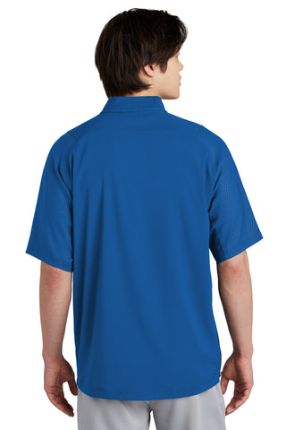 New Era Cage Short Sleeve 1/4-Zip Jacket (Royal)