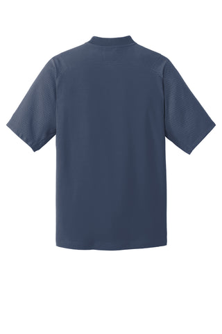 New Era Cage Short Sleeve 1/4-Zip Jacket (True Navy)