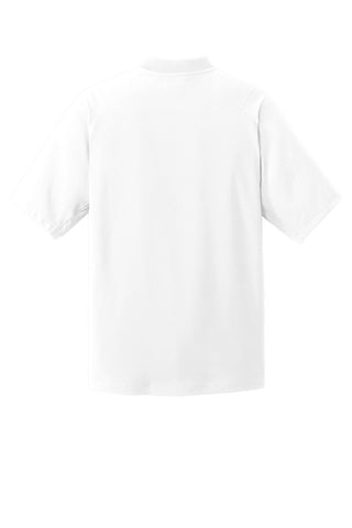 New Era Cage Short Sleeve 1/4-Zip Jacket (White)