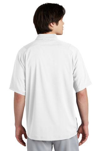 New Era Cage Short Sleeve 1/4-Zip Jacket (White)