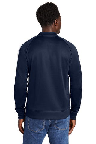 New Era Track Jacket (True Navy/ White)