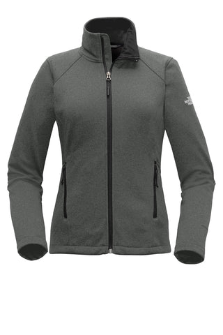 The North Face Ladies Ridgewall Soft Shell Jacket (TNF Dark Grey Heather)