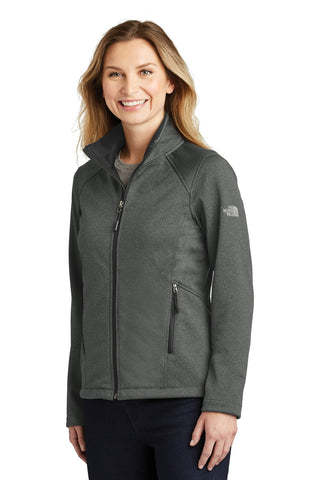 The North Face Ladies Ridgewall Soft Shell Jacket (TNF Dark Grey Heather)