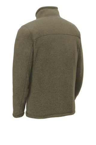 The North Face Sweater Fleece Jacket (New Taupe Green Heather)