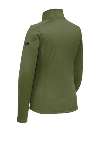 The North Face Ladies Tech 1/4-Zip Fleece (Burnt Olive Green)