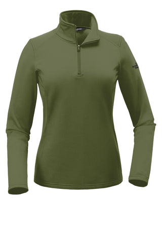 The North Face Ladies Tech 1/4-Zip Fleece (Burnt Olive Green)