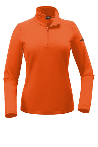 The North Face Ladies Tech 1/4-Zip Fleece (Orange Ochre)