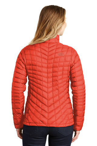 The North Face Ladies ThermoBall Trekker Jacket (Fire Brick Red)
