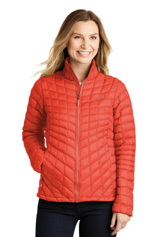 The North Face Ladies ThermoBall Trekker Jacket (Fire Brick Red)