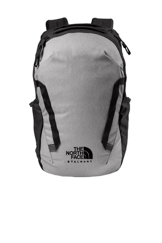 The North Face Stalwart Backpack (Mid Grey Dark Heather/ TNF Black)