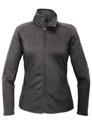 The North Face Ladies Skyline Full-Zip Fleece Jacket (TNF Dark Grey Heather)